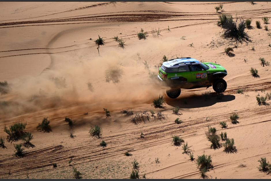 El rally Dakar modifica su recorrido tras las lluvias del martes. (Foto: AFP)&nbsp;