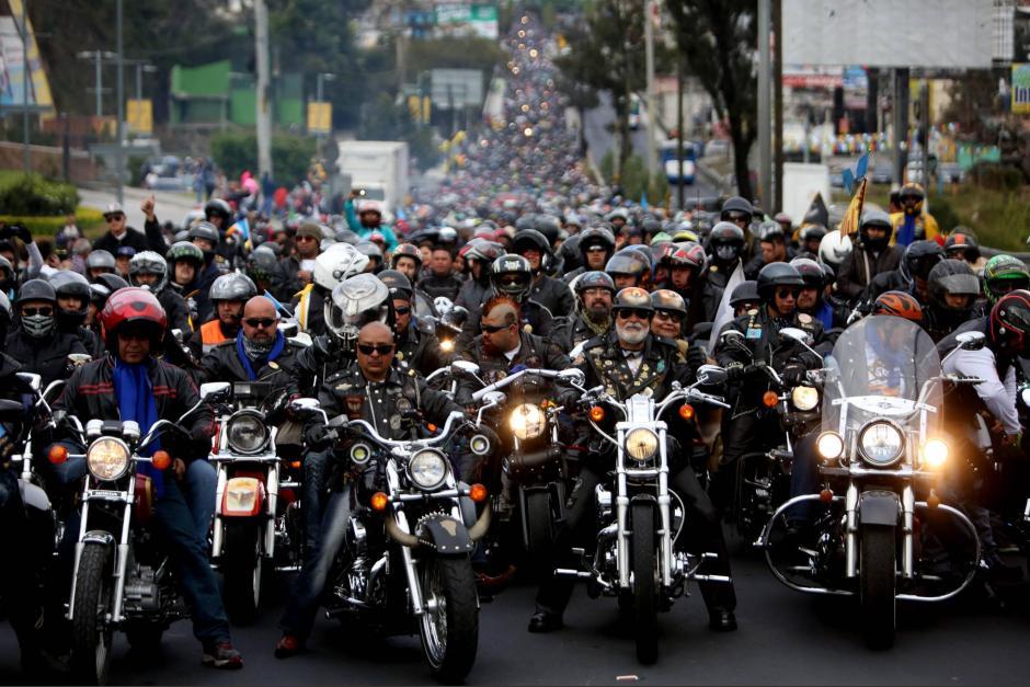 El evento se ha convertido en toda una tradición para los motociclistas de Guatemala. (Foto: Archivo/Soy502)