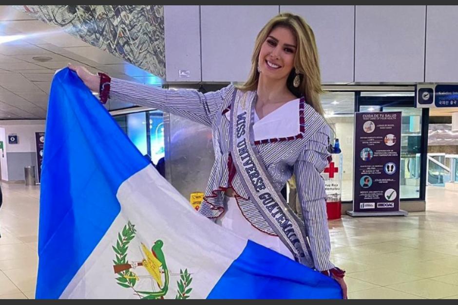 Decenas de guatemaltecos acudieron a apoyar a Ivana Batchelor en la preliminar de Miss Universo. (Foto: Instagram)