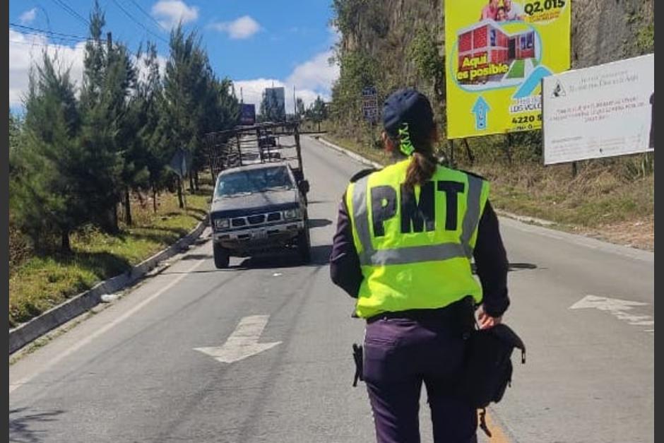El tránsito entre Mixco y Ciudad Quetzal se ha vuelto en un caos por las labores de recapeo carretero. (Foto: Municipalidad de San Juan Sacatepéquez)