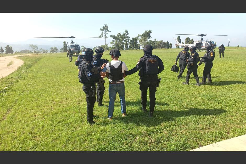 Capturan a un presunto narcotraficante conocido como "Wicho Veneno", quien es uno de los 100 más buscados en Guatemala. (Foto: PNC)