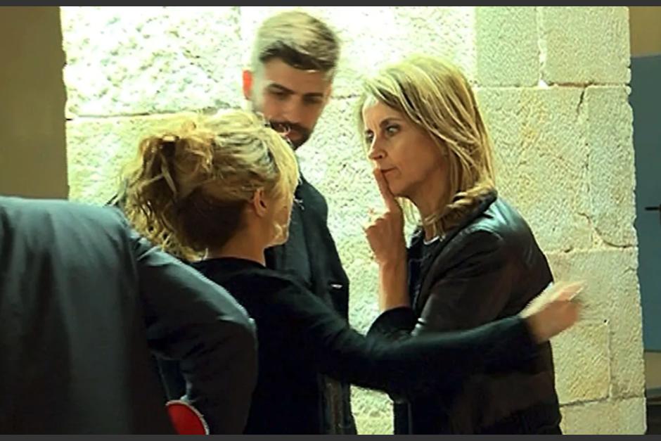 Shakira y la madre de Piqué han llevado una tensa relación. (Foto:captura de video)