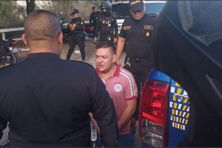 Luis Mario Morales Heredia, conocido como "El Canche Heredia", fue capturado este sábado 28 de enero. (Foto: PNC)