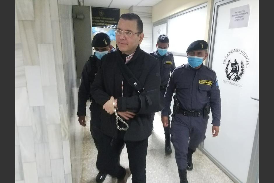 Manuel Baldizón fue dejado en libertad en Guatemala luego de pagar Q1.8 millones de fianza, tras estar señalado en dos casos de corrupción. (Foto: Archivo/Soy502)