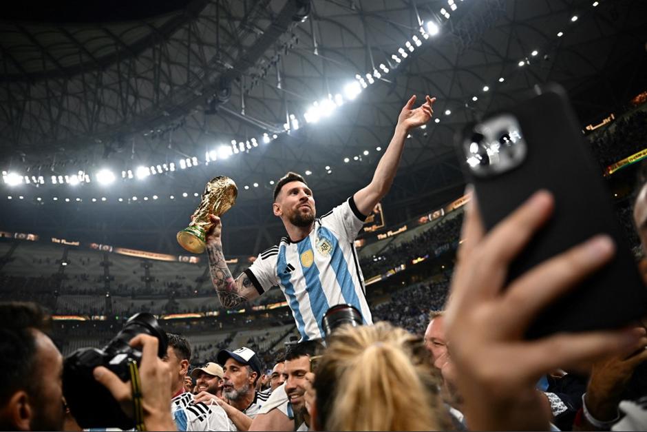 Messi habla por primera vez después de ser campeón del mundo. (Foto: AFP)
