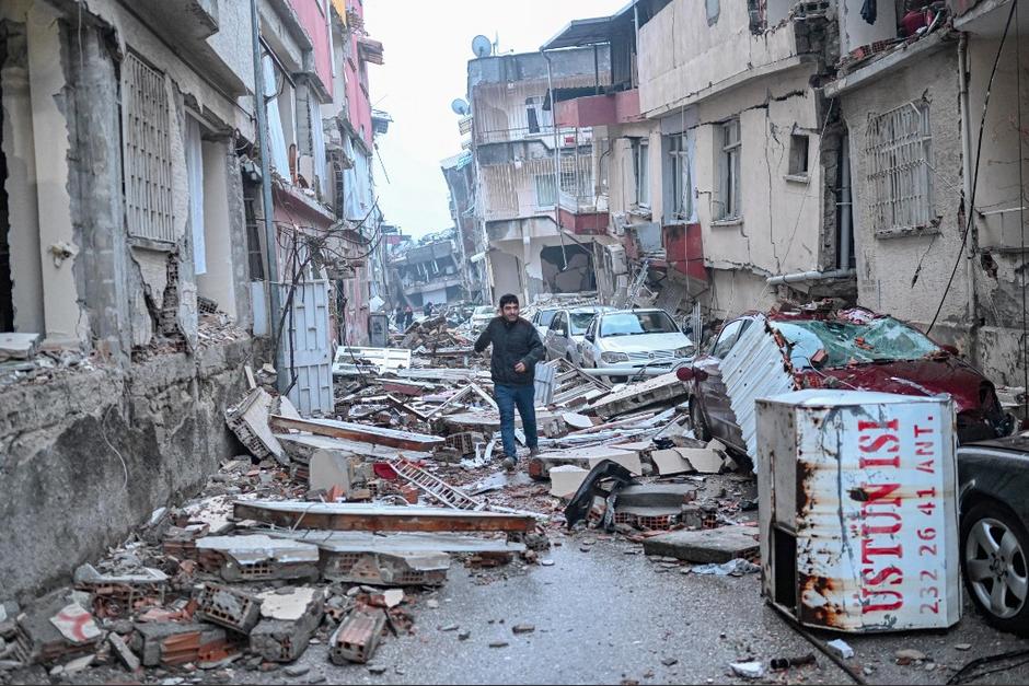 Hatay fue la ciudad que más sufrió por el terremoto de Turquía. (Foto: AFP)