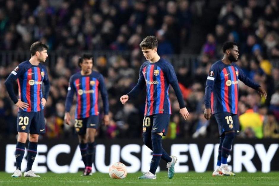 El FC Barcelona rescató el empate ante el Manchester United en casa. (Foto: AFP)