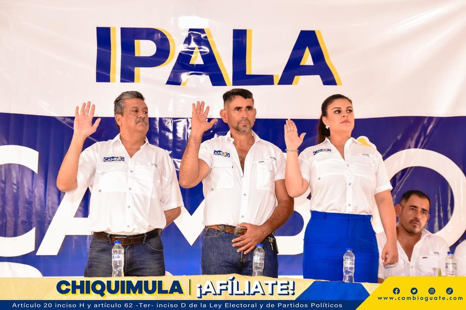 El actual alcalde de Ipala no buscará la reelección pero sí se postulará como candidato a diputado. (Foto: Partido Cambio)