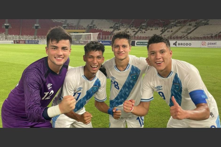 Guatemala obtuvo un importante triunfo de cara al campeonato Mundial de la categoría Sub-20 que se desarrollará en Indonesia. (Foto: FedefutGuate)