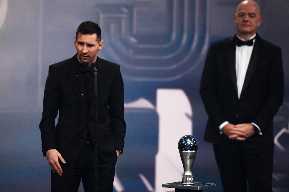 Messi ganó su segundo premio The Best este 2023. (Foto: AFP)