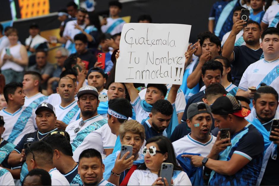 Guatemala logró una histórica clasificación a cuartos de final de la Copa Oro. (Foto: Fedefut)