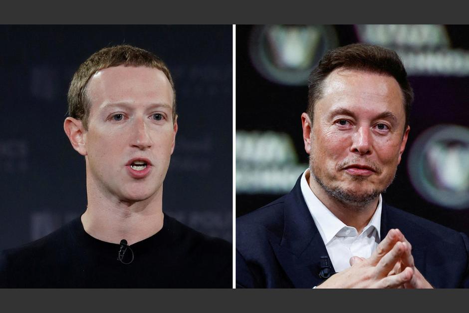 Fuertes tensiones entre Elon Musk y Mark&nbsp;Zuckerberg.&nbsp;(Foto: Sky news)