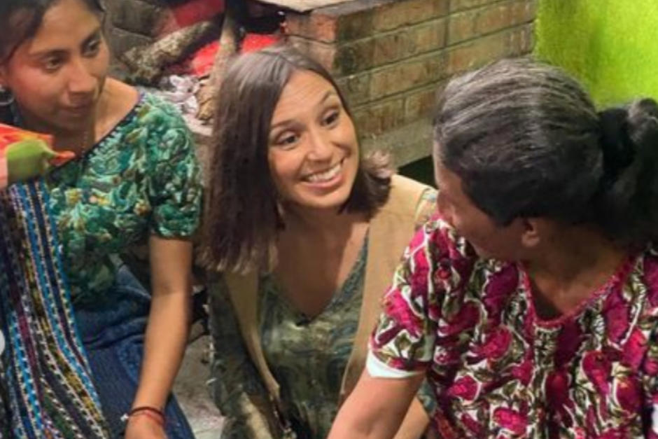Verónica Zumalacárregui probó los sabores mayas y conoció el país. (Foto: Oficial)&nbsp;