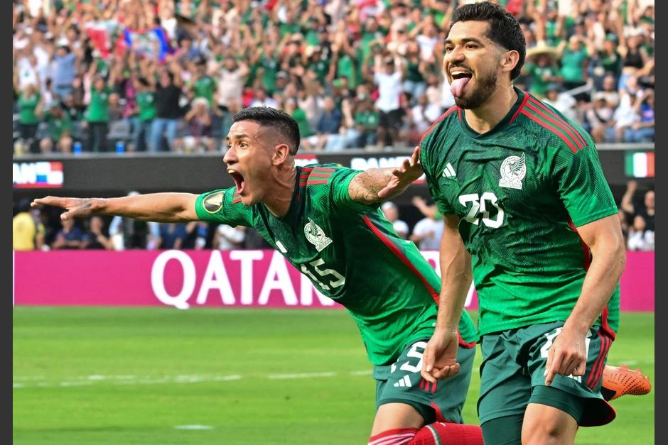México anotó un solo gol en un apretado partido contra Panamá y se consagró en la Copa Oro. (Foto: AFP)