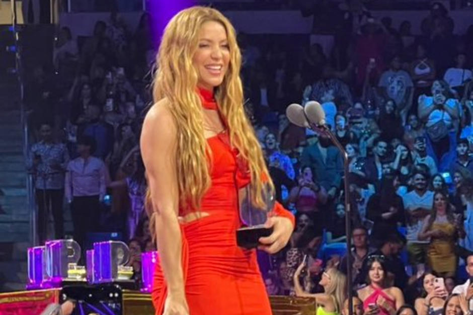 Shakira sorprendió con su mensaje al público. (Foto: Oficial)