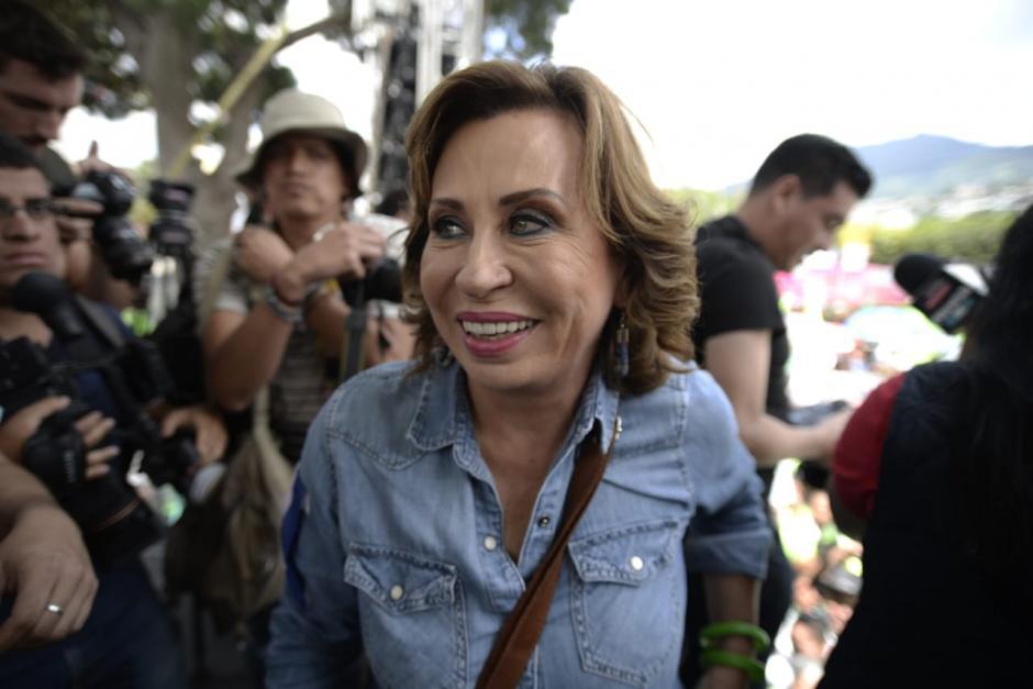 Sandra Torres emitió su opinión respecto a la manifestación de este lunes 24 de julio. (Foto: Archivo/Soy502)