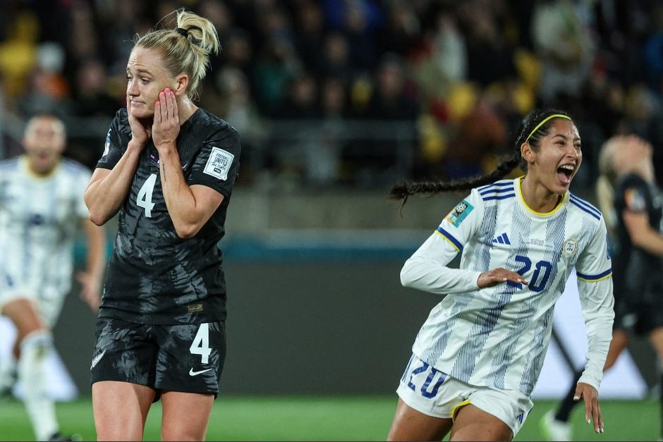 La selección femenina de Filipinas sorprende al mundo y vence 1-0 a la local, Nueva Zelanda. (Foto: AFP)