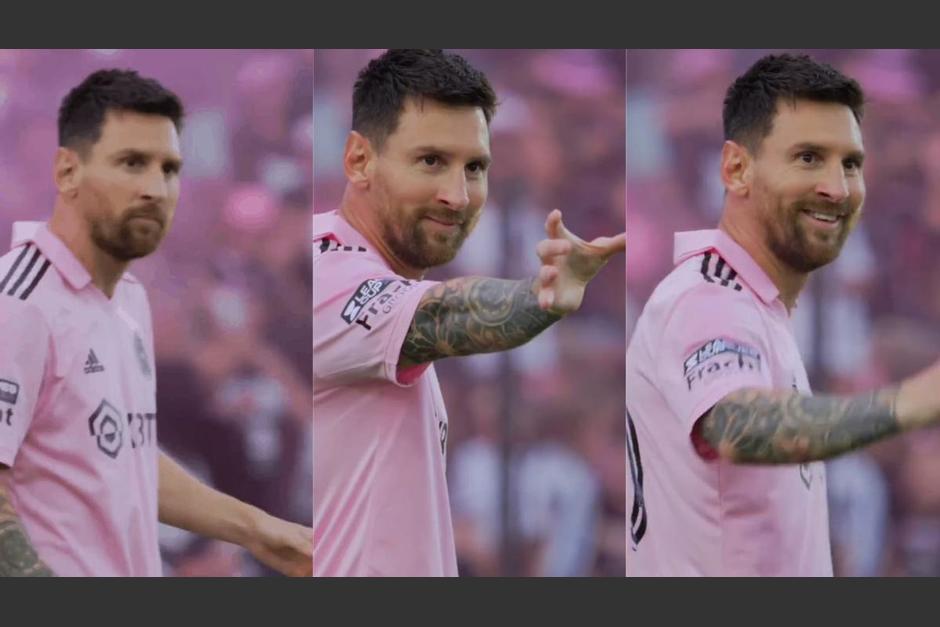 ¿Qué hace Messi? Su nueva celebración ya se ha hecho viral. (Foto: Diario Sport)&nbsp;