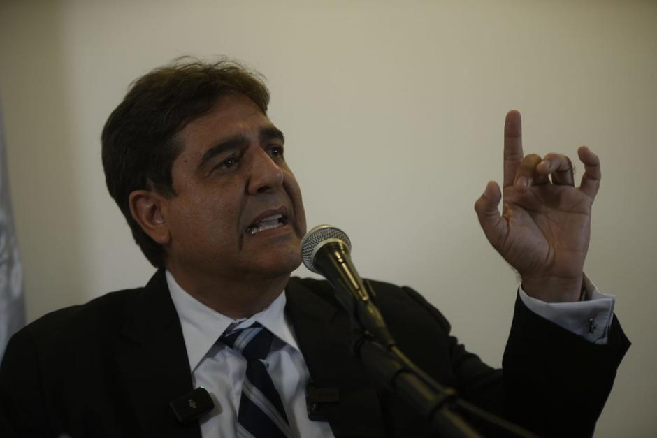 El ex candidato a la presidencia Carlos Pineda reaccionó tras el amparo otorgado a Prosperidad Ciudadana. (Foto: Archivo/Soy502)