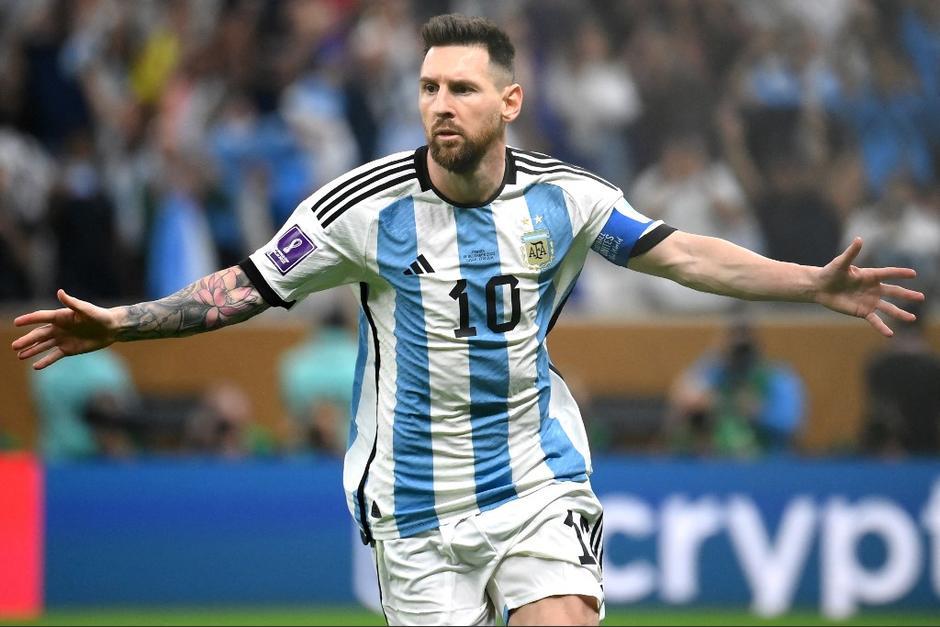 Lionel Messi, en China, reveló que no participará en el próximo Mundial con la Selección de Argentina. (Foto: AFP)