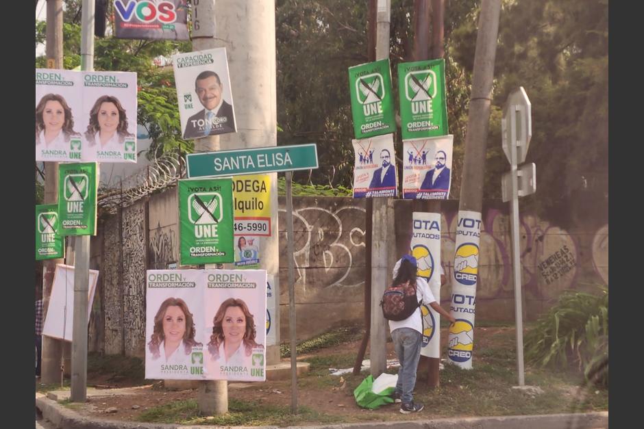 &nbsp;A pocos días de las Elecciones Generales, partidos políticos aumentan campaña electoral. (Foto: Dulce Rivera/Soy502)