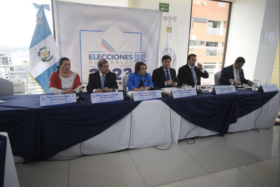 Los magistrados del TSE aseguraron que no cambiará la fecha de las Elecciones Generales. (Foto: Wilder López /Soy502)
