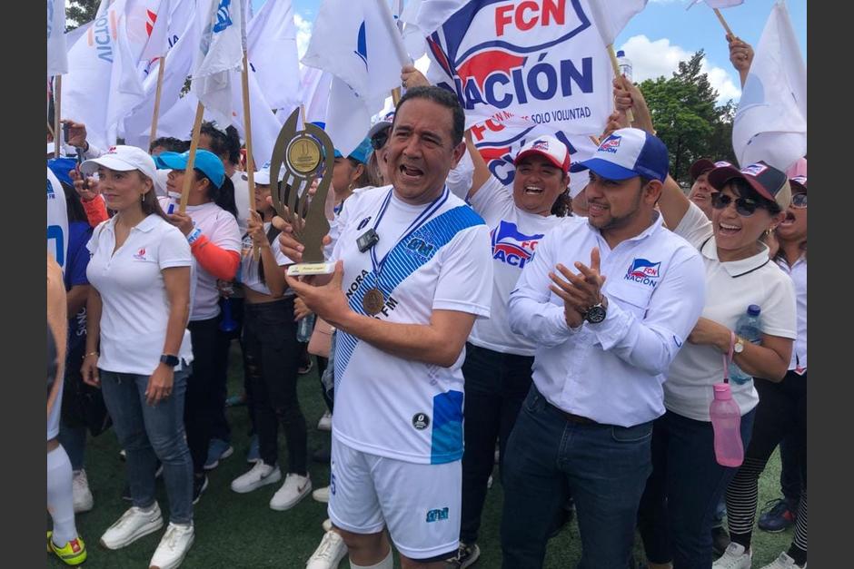 Sammy Morales, presidenciable de FCN Nación. (Foto: Redes Sociales)