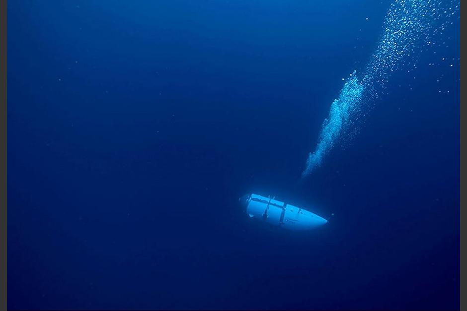 El submarino desaparecido llevaba a un grupo de turistas a ver los restos del Titanic. (Foto: AFP)
