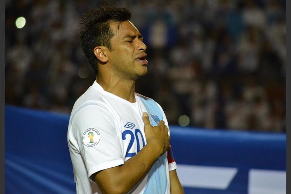 El referente guatemalteco reaccionó ante la falta de gol de Guatemala. (Foto: archivo Nuestro Diario)