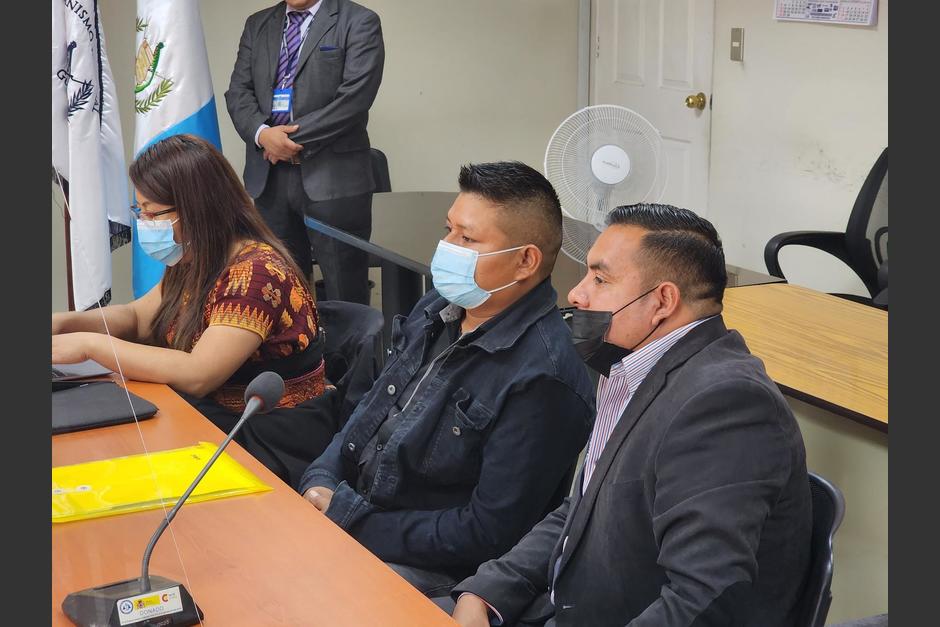 Rudy Amílcar López escuchó la lectura de la sentencia. (Foto: Dulce Rivera/Soy502)