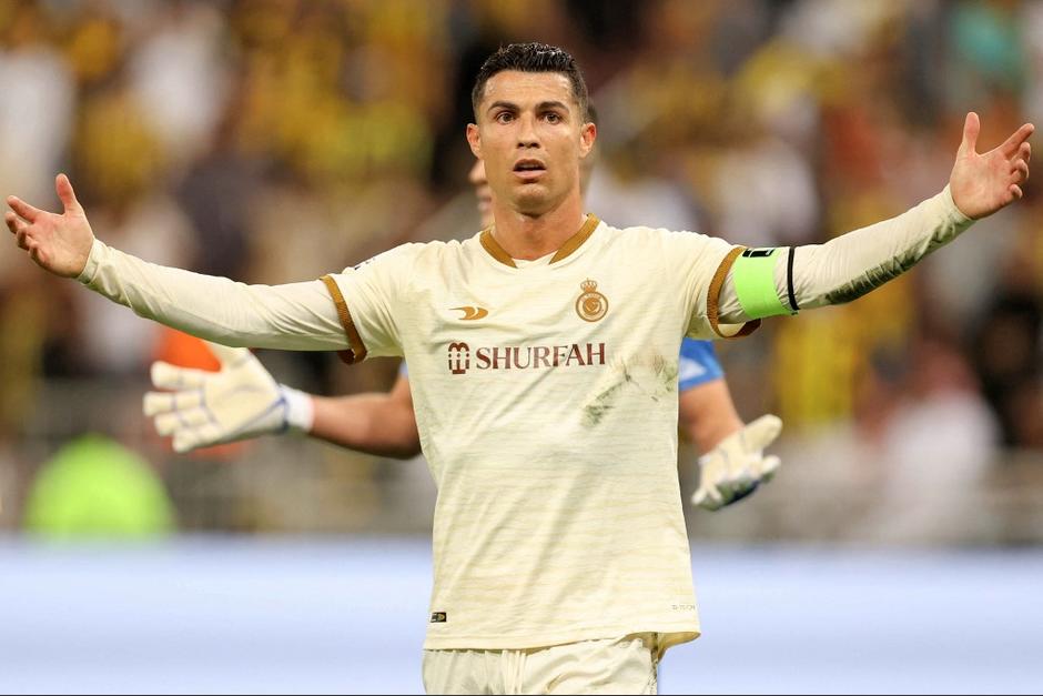 Cristiano Ronaldo mostró su frustración tras la derrota de su club. (Foto: AFP)