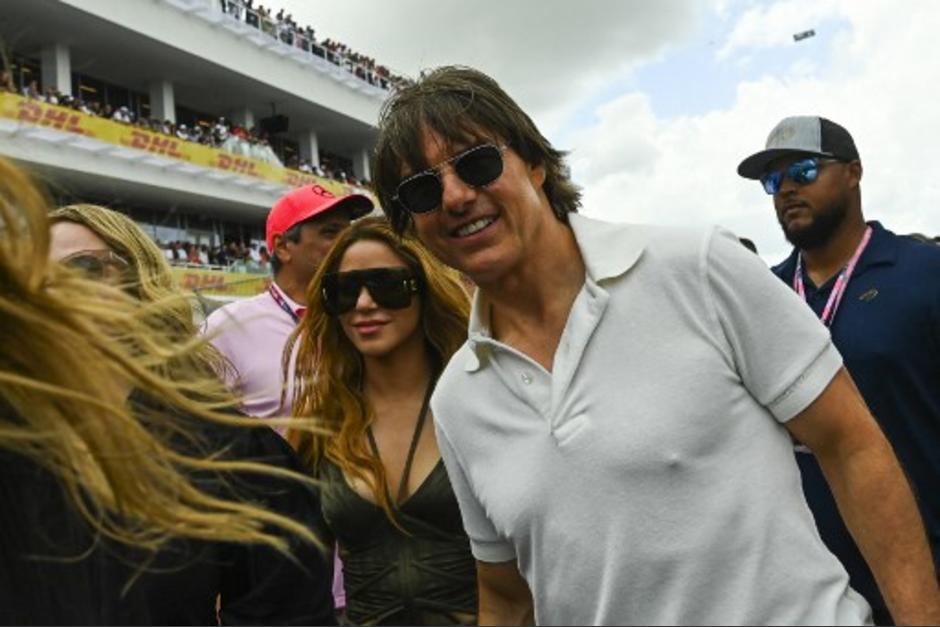 A los famosos se les vio juntos en un circuito de Fórmula 1. (Foto: AFP)&nbsp;