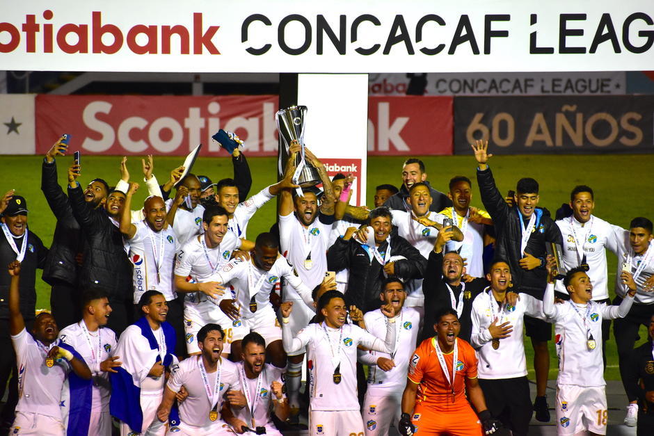 Los albos se consagraron campeones de la Concacaf League en 2021. (Foto: Fredy Hernández/Soy502)