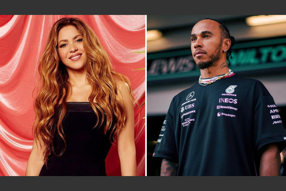 Shakira&nbsp; en dos ocasiones se le ha visto con&nbsp;Lewis Hamilton. (Foto: Instagram)