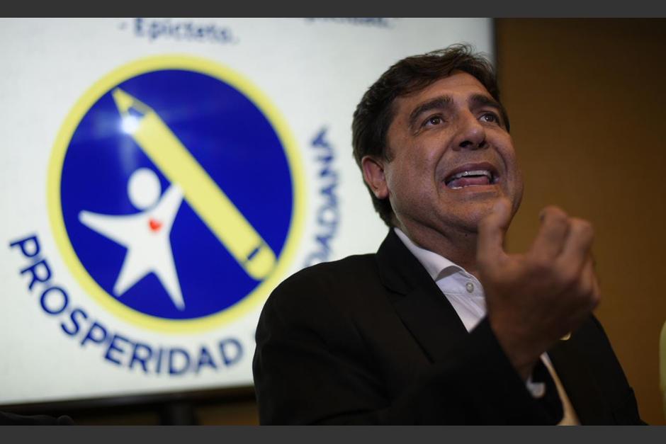 La candidatura presidencial de Carlos Pineda fue suspendida por la Sala Sexta de lo Contencioso Administrativo. (Foto: Wilder López/Soy502)