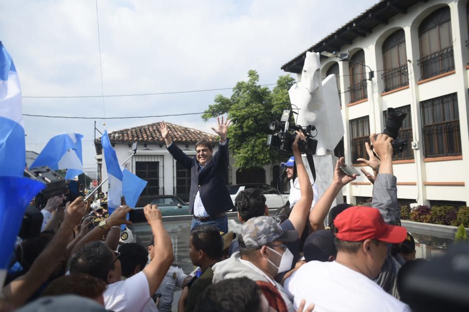 Carlos Pineda asegura que con la acción en la CC las candidaturas de Prosperidad Ciudadana siguen en pie. (Foto: Wilder López/Soy502)