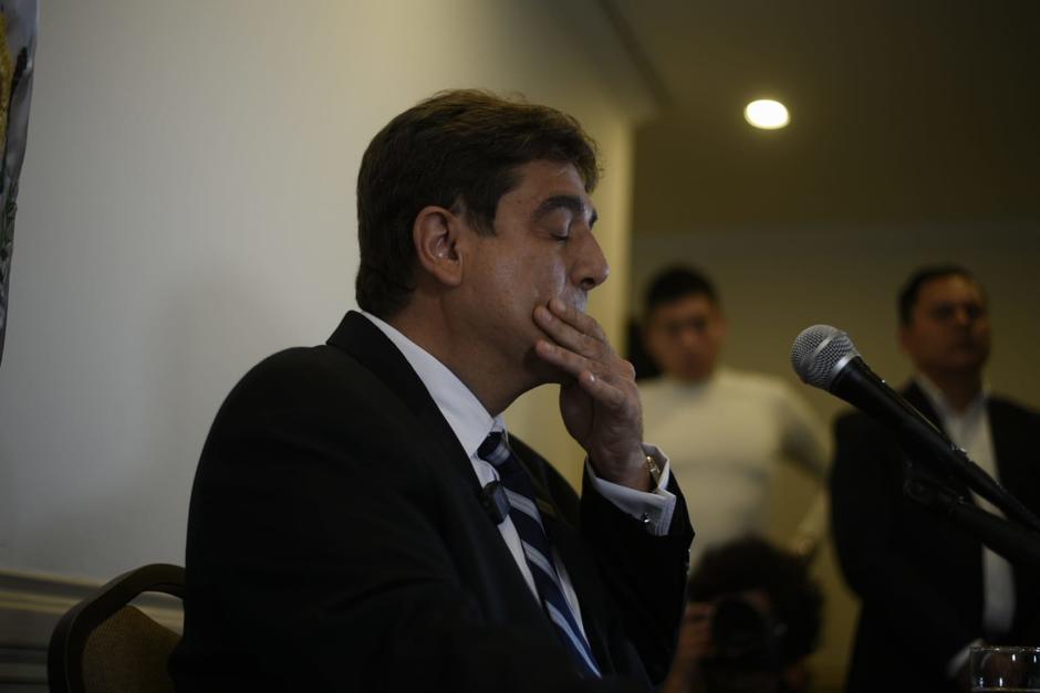 Carlos Pineda fue proclamado como candidato presidencial por el partido Prosperidad Ciudadana. (Foto: Wilder López/Soy502)