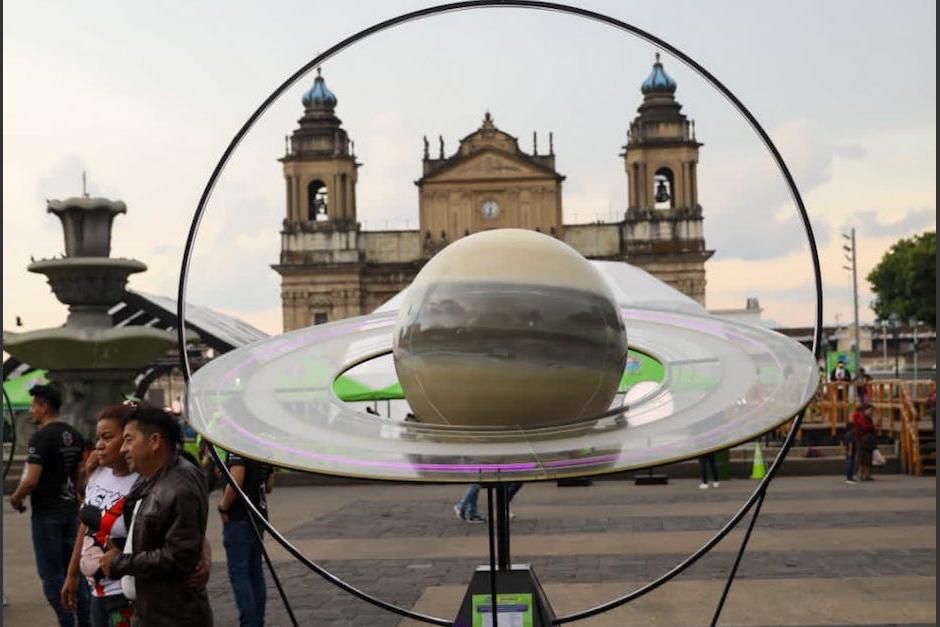 El planetario del "Festival Cultural del Paseo la Sexta" se ha convertido en toda una sensación para los guatemaltecos. (Foto: Municipalidad de Guatemala)&nbsp;