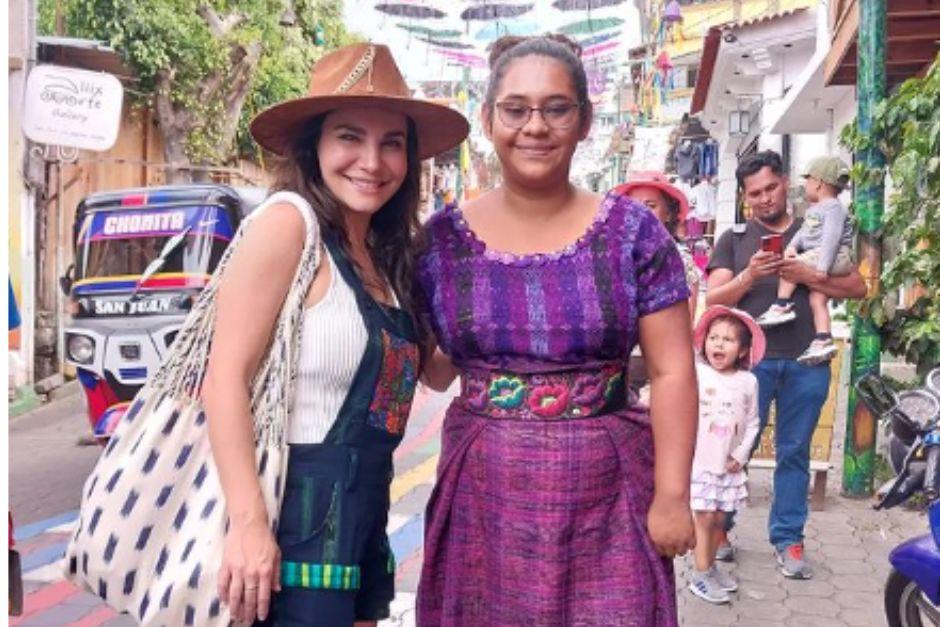 Martha Higareda visitó de manera sorpresiva Guatemala. (Foto: Instagram/Majo GB)