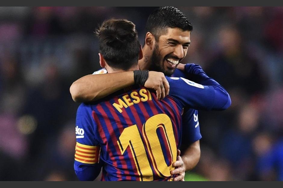 Leo Messi y Luis Suárez en su paso por el FC Barcelona. (Foto: Eurosport)