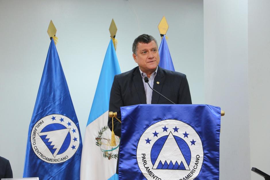El vicepresidente Guillermo Castillo enfrenta un proceso de antejuicio. (Foto: Parlacen)