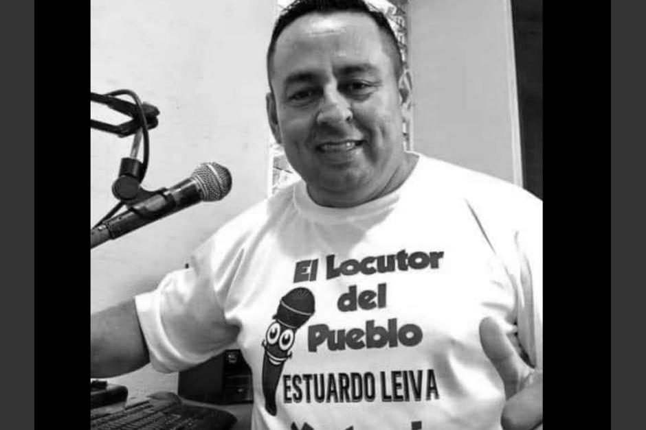 Muere locutor guatemalteco cuando estaba a punto de iniciar lo que sería su última emisión radial. (Foto: redes sociales)&nbsp;