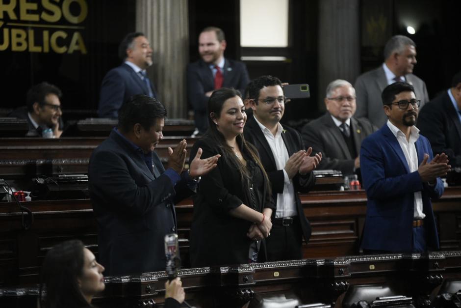 La diputada&nbsp;Andrea Villagrán preside la comisión pesquisidora contra el vicepresidente Guillermo Castillo. (Foto: Wilder López/Soy502)