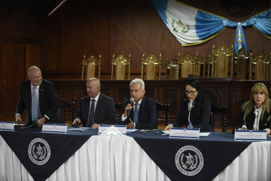 El pleno de la CC ordenó al Congreso proceder con la elección de magistrados del OJ por el período 2019-2024. (Foto: Wilder López/Soy502)