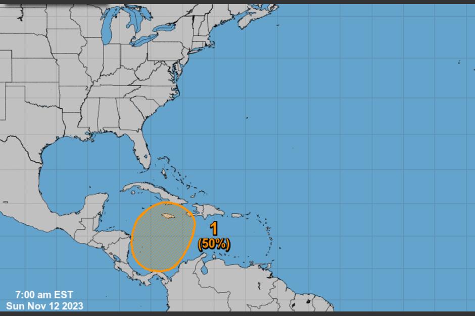 Los satélites han detectado la posible formación de una depresión tropical cerca de Centroamérica. (Foto: NOAA)