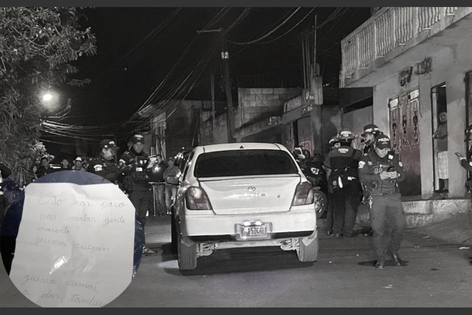 Los hechos de violencia se han incrementado en la zona 6 de Mixco. (Foto: Bomberos Municipales de Mixco)