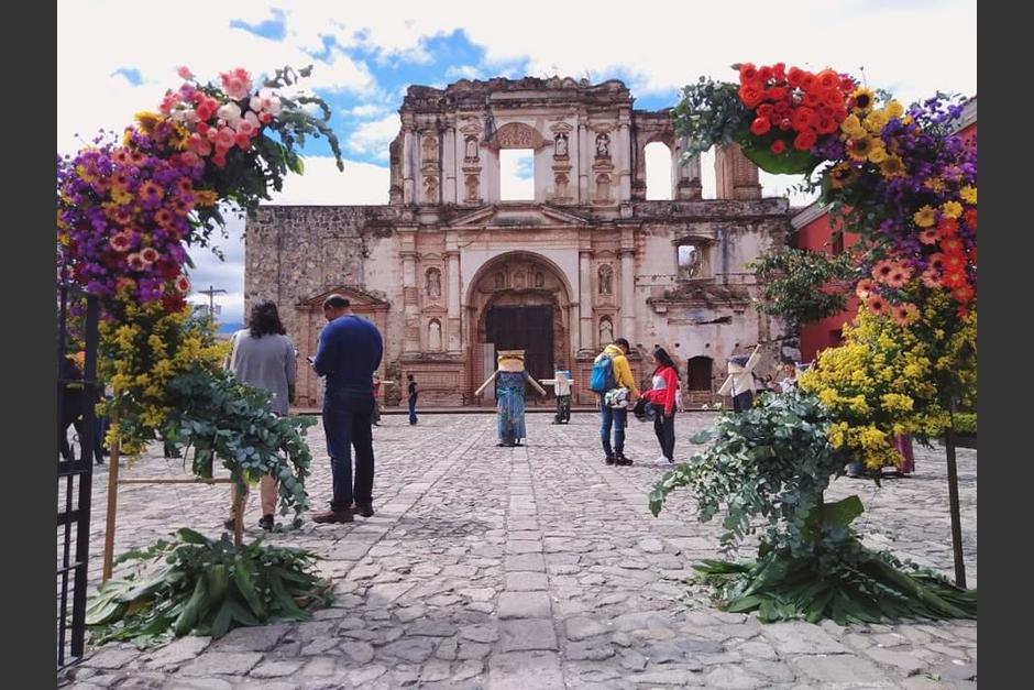 Todo está listo para el Festival de las Flores de este fin de semana en Antigua Guatemala. (Foto: La Antigua Guatemala/Facebook)