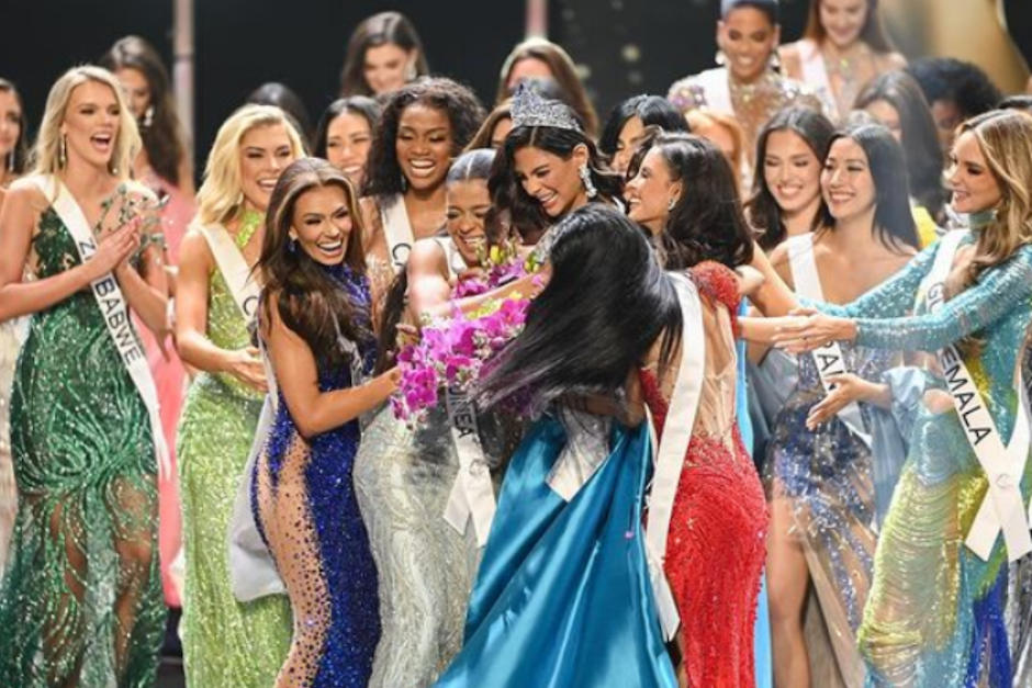 La ganadora del certamen, Sheynnis Palacios, conmovió a la audiencia con un emotivo mensaje. (Foto: Miss Universe)&nbsp;