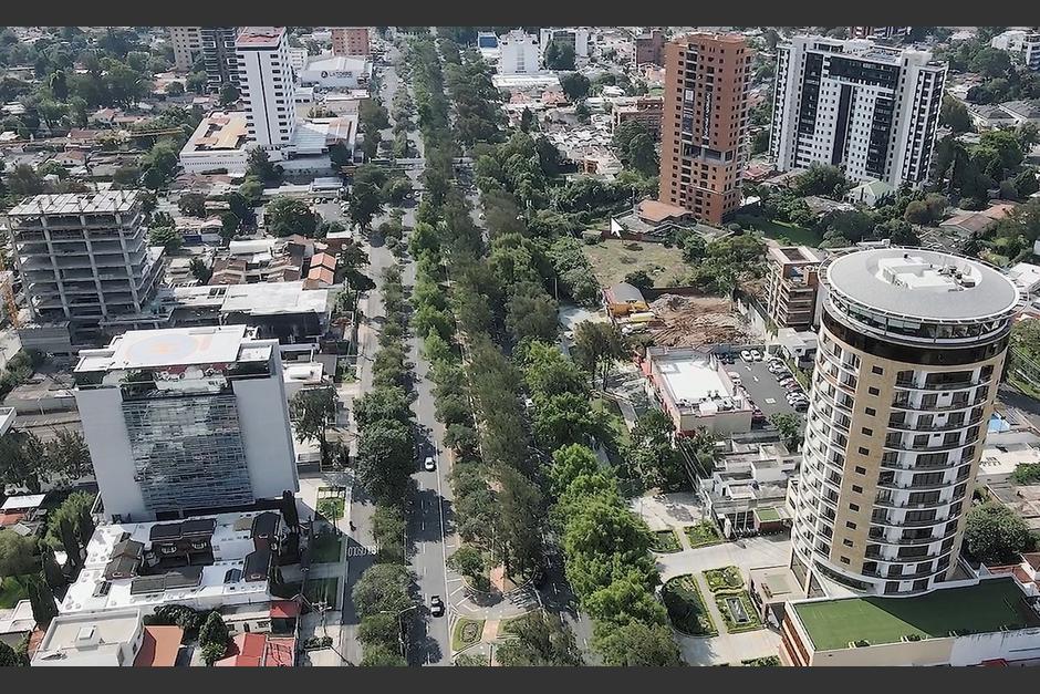 Habrán cambios viales en el bulevar Vista Hermosa, 20 avenida, de la zona 15 capitalina. (Foto: Morea)