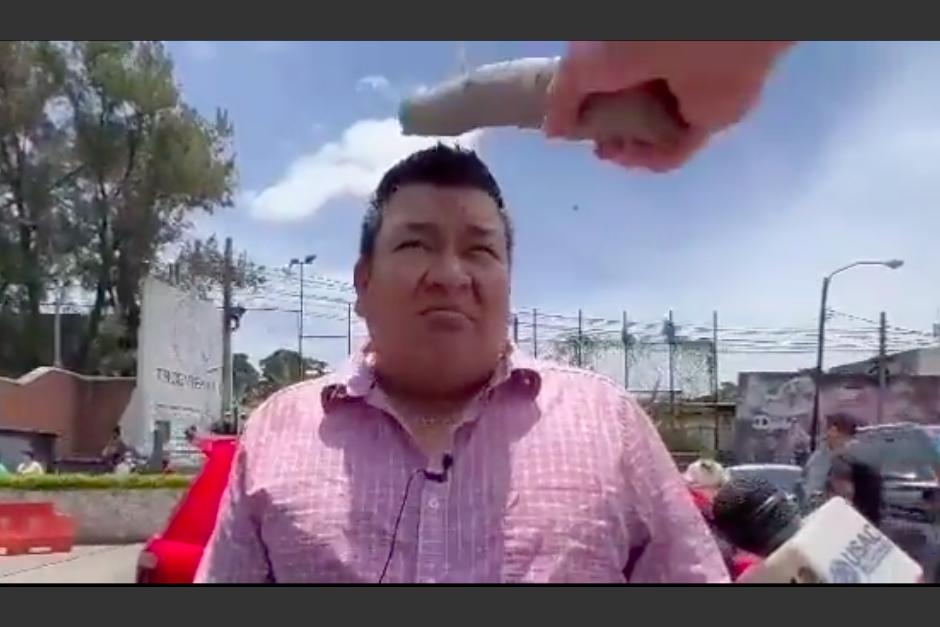 Luis Pedro Ortíz, director administrativo de la Usac, es testigo del MP en el caso por la toma a la casa de estudios. (Foto: captura de pantalla)